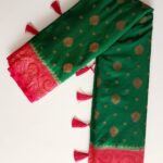 Graceful Bangalore Silk Saree for Festive