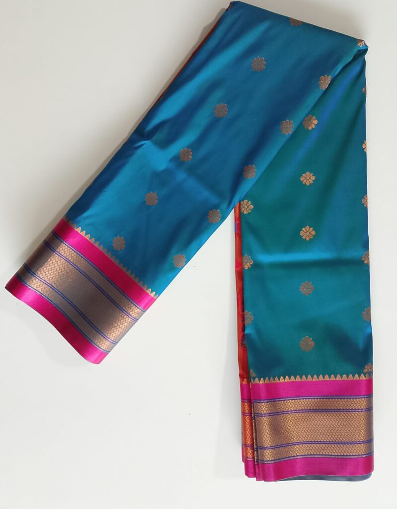 Elegant Bangalore Silk Saree,Festive Glamour