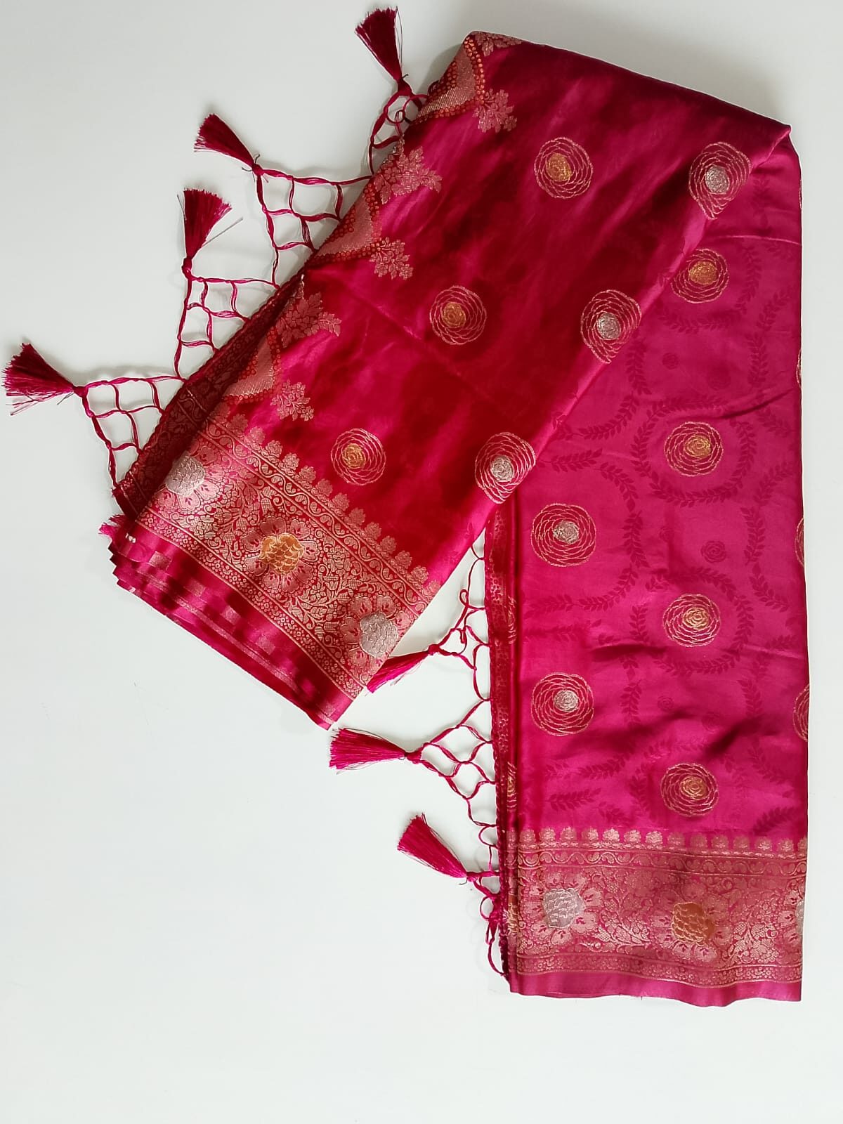 Timeless Elegant Bangalore Silk Saree