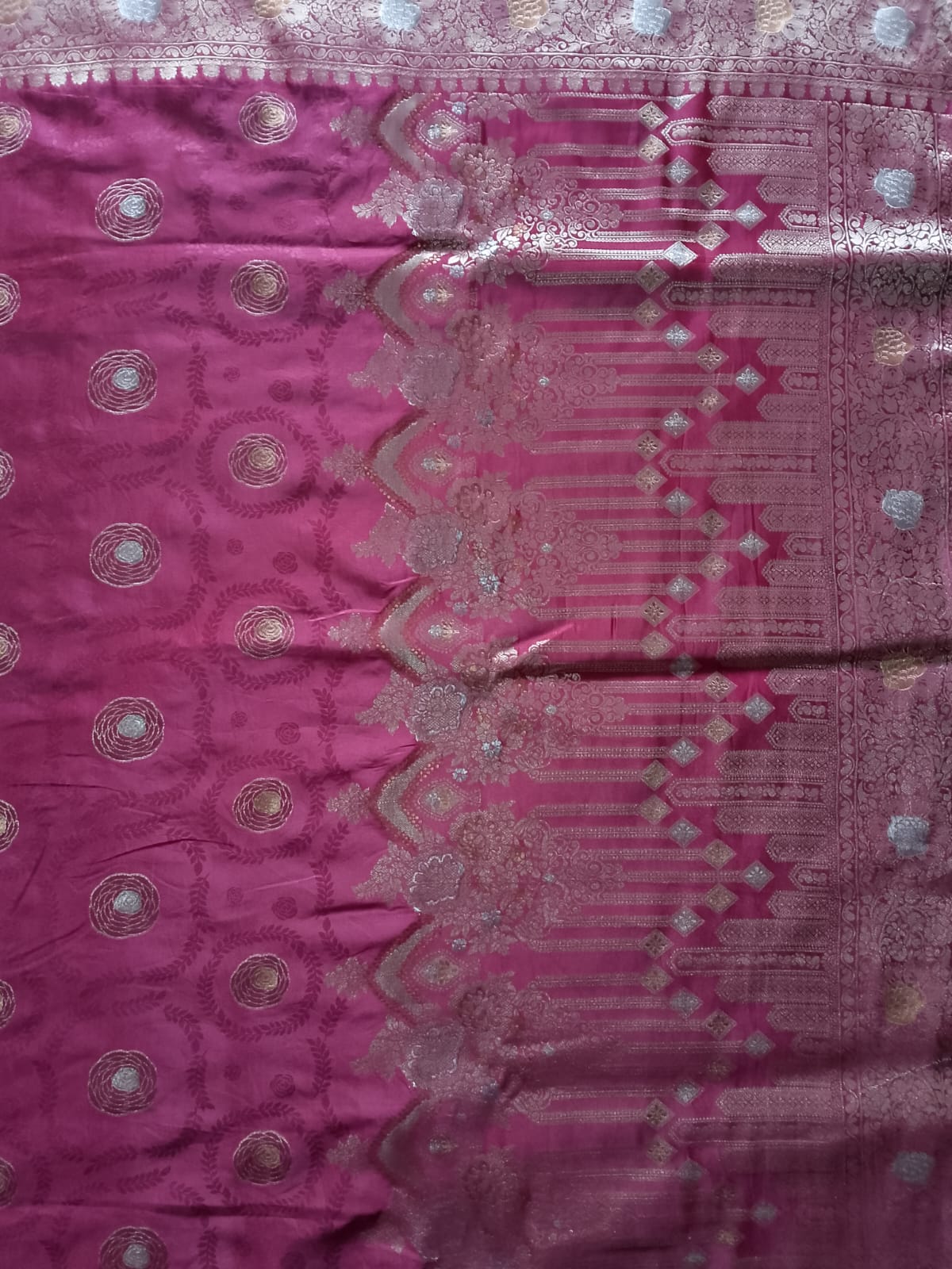 Timeless Elegant Bangalore Silk Saree