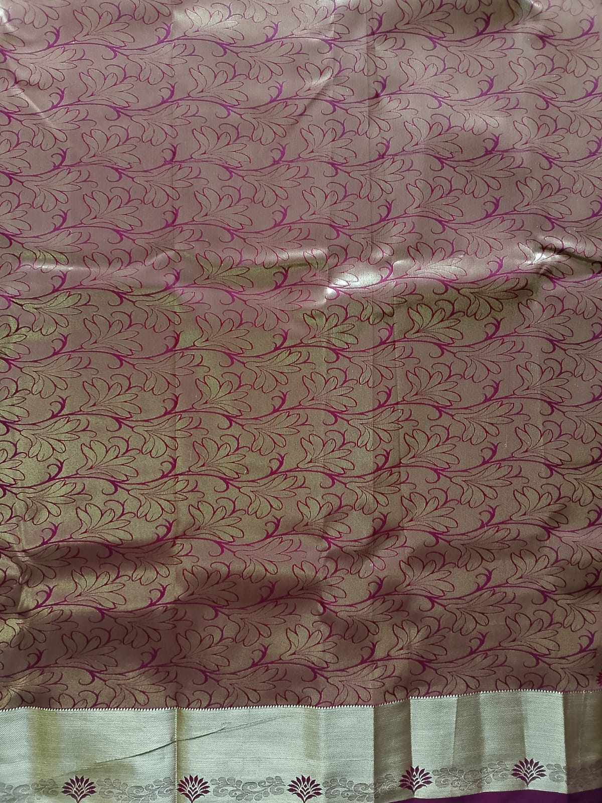 Handloom Bangalore Silk Saree