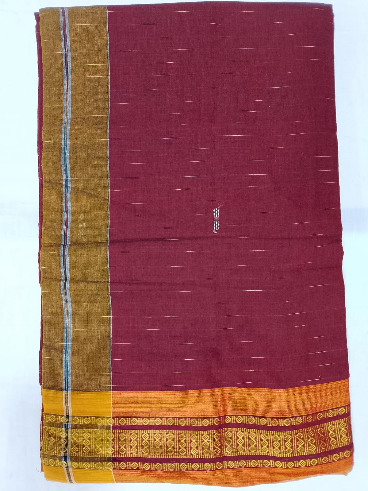 SMBL Cotton Saree – Handloom Elegance