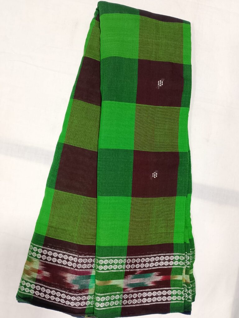 Sambalpuri Cotton Saree – Handwoven Cultural