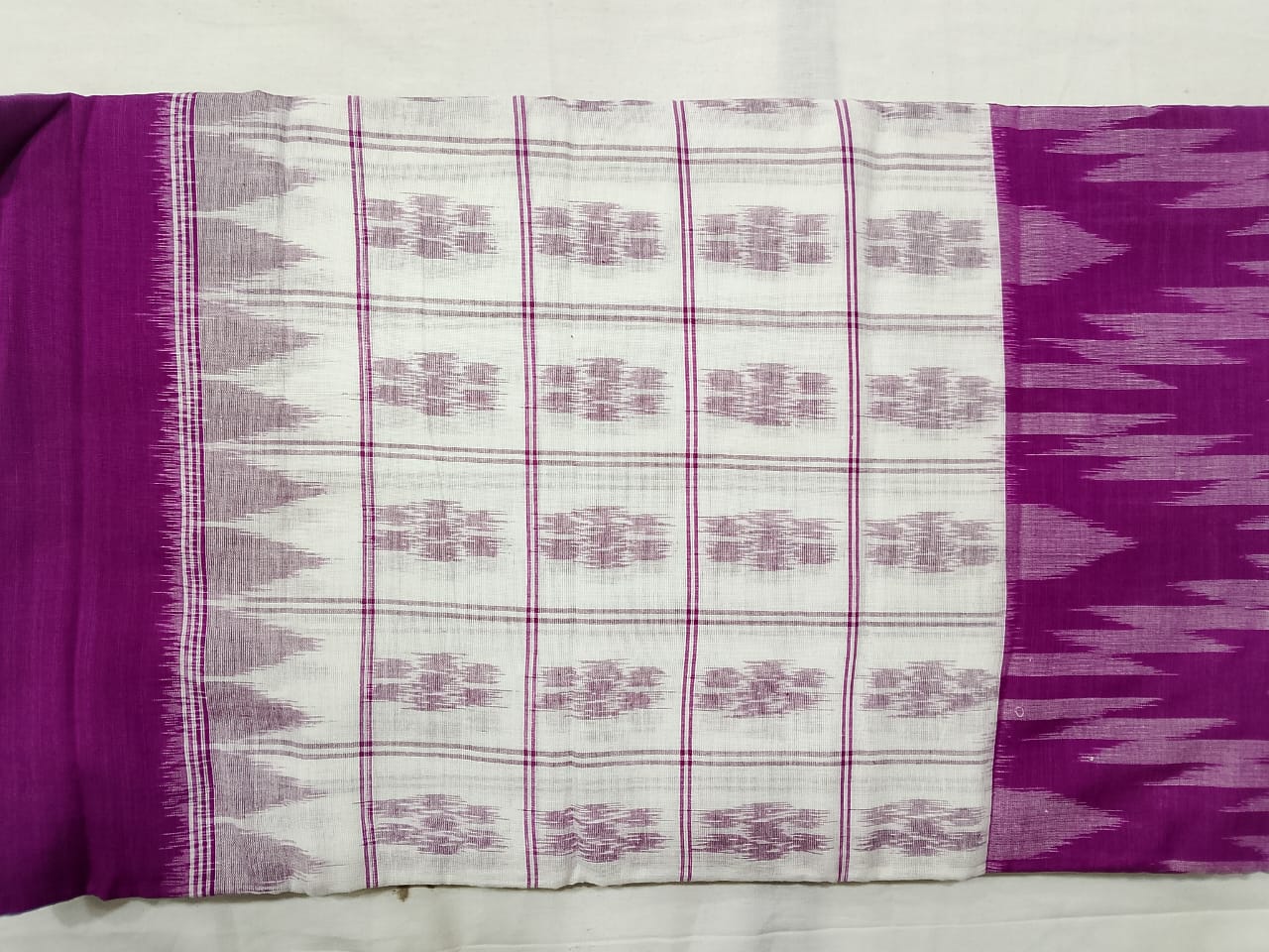 Sambalpur Cotton Saree Elegant Handwoven