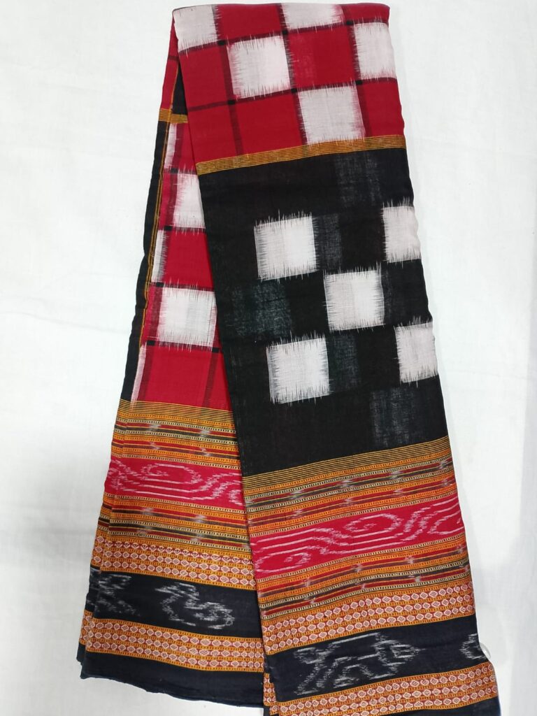 Sambalpuri Cotton Saree,Handloom Grace Daily
