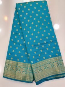 Elegant Bangalore Silk Saree, Juss Apparels