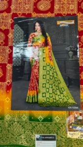Elegant Festive Cotton Saree – Juss Apparels