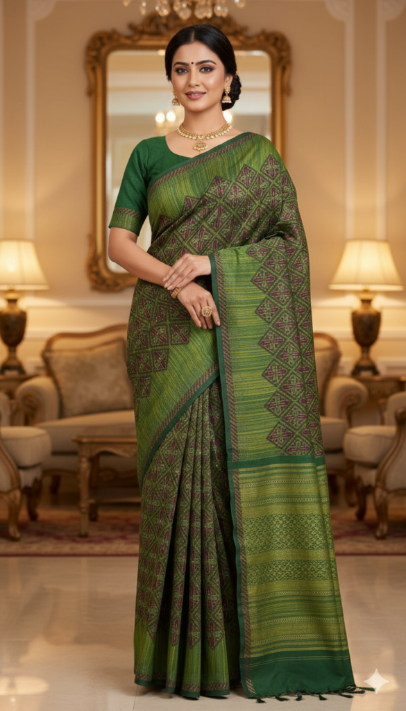 Elegant Cotton Saree – Soft & Comfortable