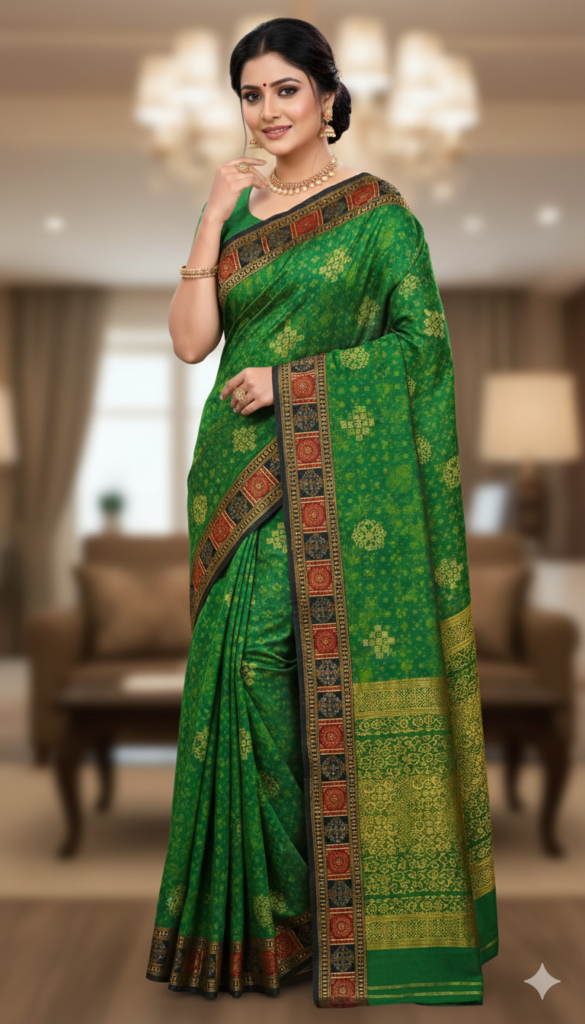 Cotton Saree- Juss Apparels Traditional Wear
