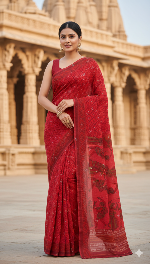 Graceful Cotton Saree – Juss Apparels JCS173