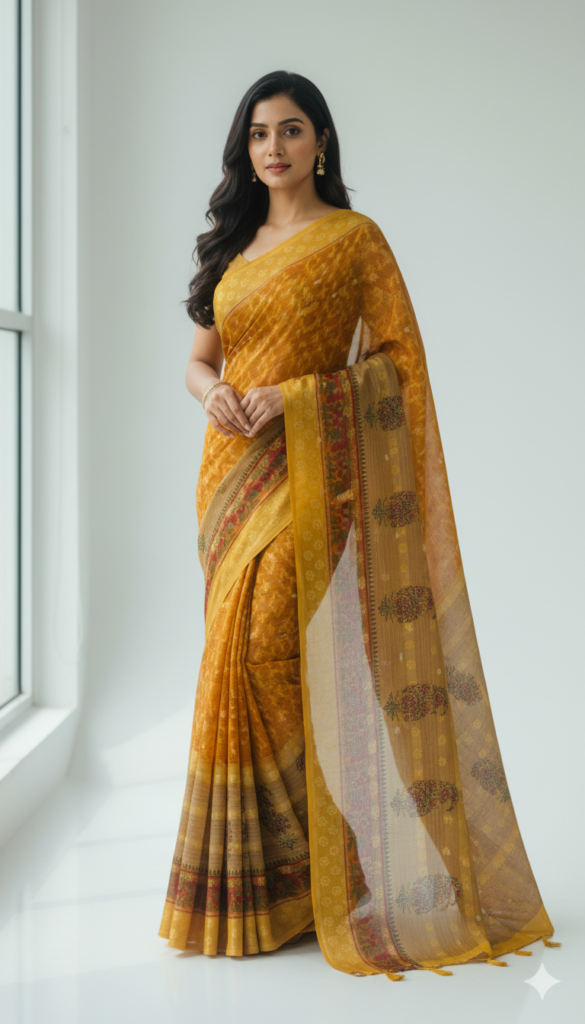 Graceful Cotton Saree for Women – JCS248