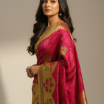 handwoven cotton saree JCS208-Juss Apparels