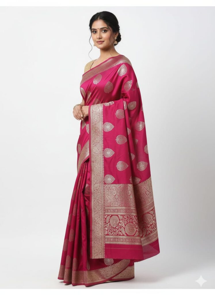 Banarasi Bridal Silk Saree for Wedding