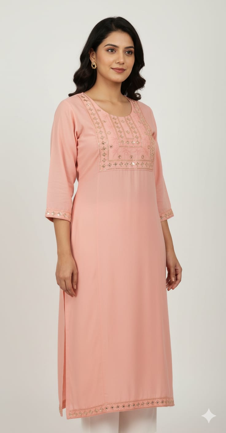 Stylish Casual Cotton Kurti for Women -JK170