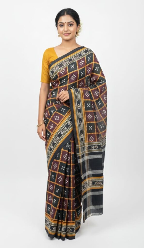 Cotton Saree JCS158 – Soft Daily Wear Saree