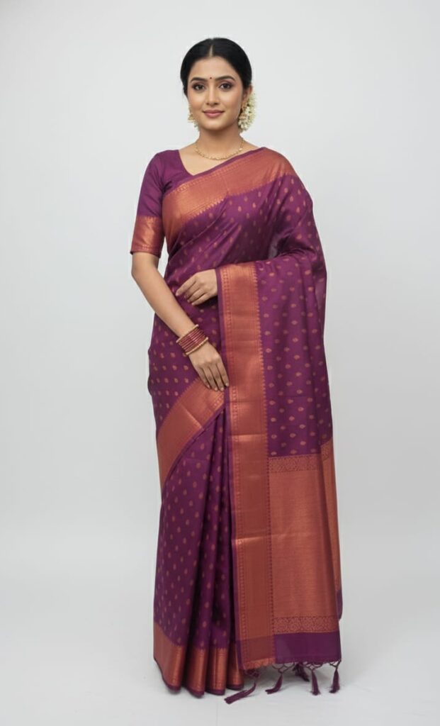 Banglore Silk Saree JBS48-Premium Silk Saree