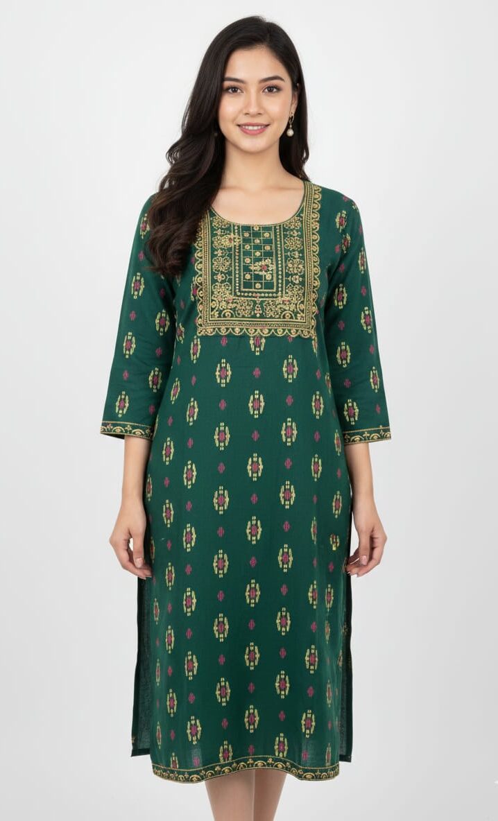 KURTI JK124 – Premium Women’s Ethnic Kurti