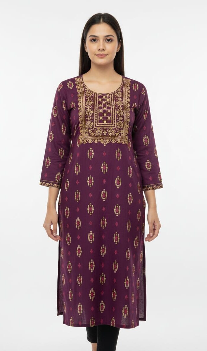 KURTI JK126 – Stylish Women’s Ethnic Kurti