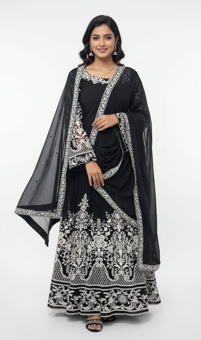 JGWN35 Designer Party Wear Gown for Women