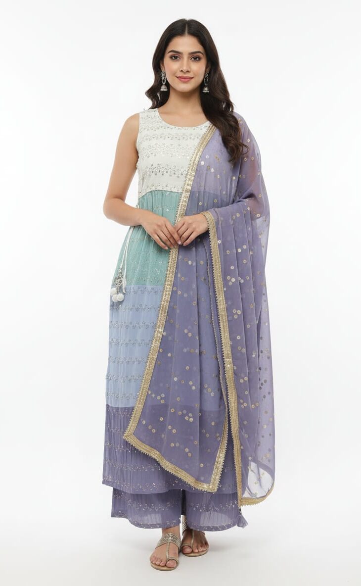 Elegant PLAZO Set JPLS2 by Juss Apparels