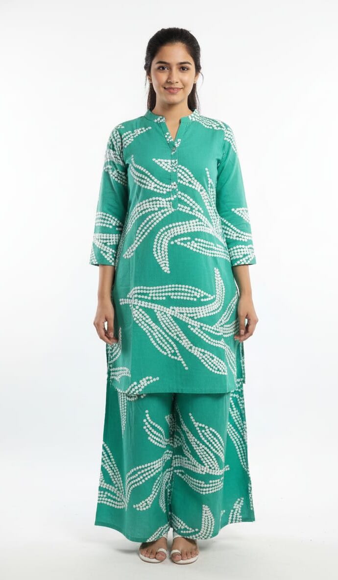 PLAZO SET JPJS80 | Juss Apparels Collection