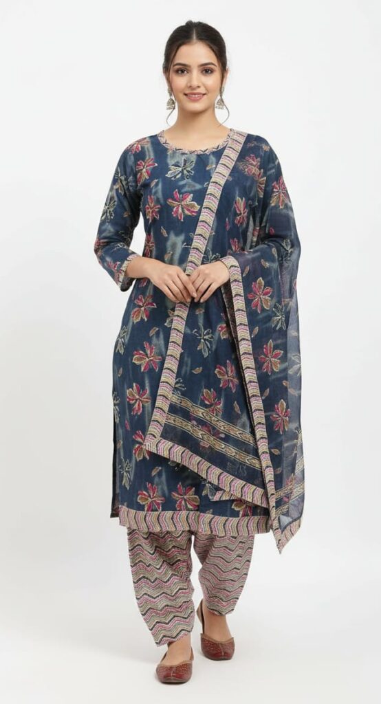 JPTLASET7 Women  Patiyala Set, Juss Apparels