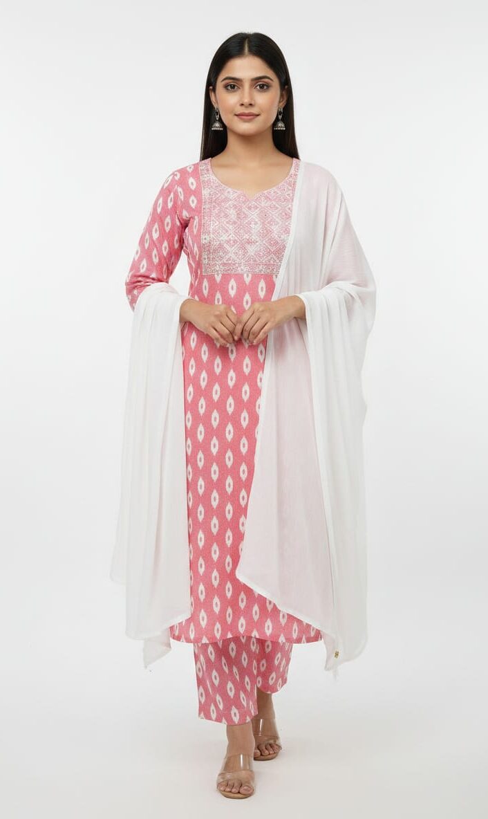 Kurti Set JKS527 Juss stylish ethnic wear