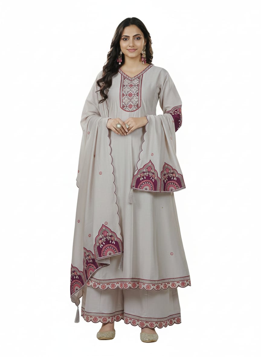 Plazzo Set JPLS111 | Elegant Ethnic Wear
