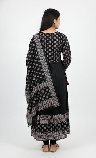 Cotton Anarkali Kurti Set | Juss Apparels