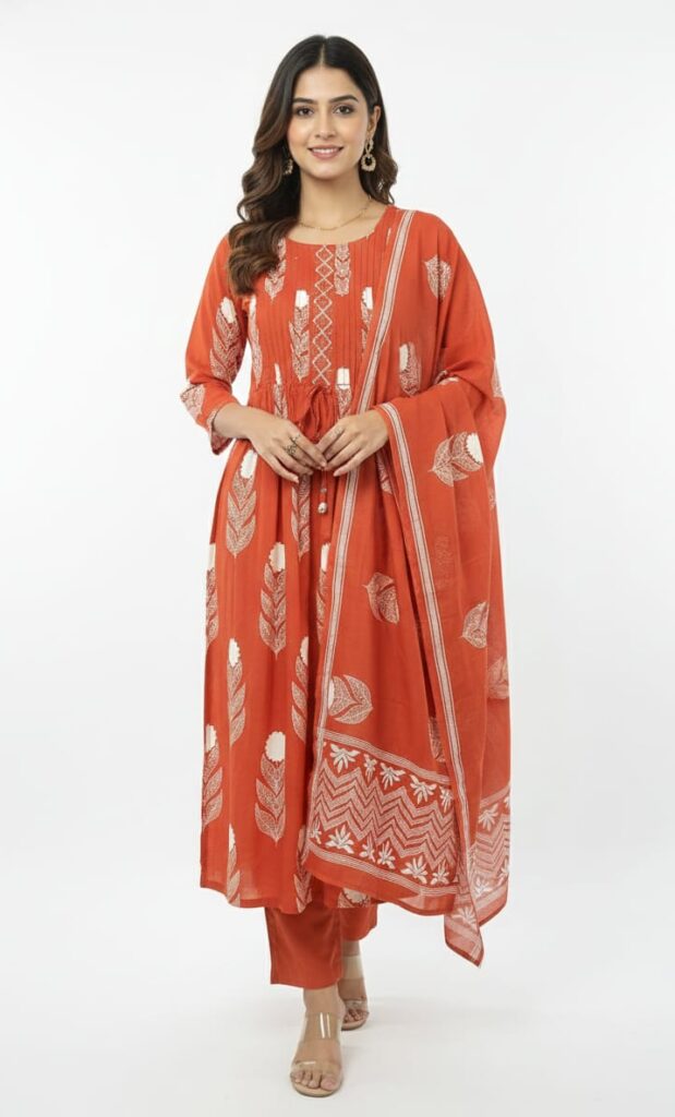 Cotton Kurti Set JKS833 by Juss Apparels