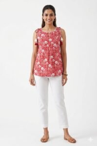 SHORT KURTI(JASTK22)GIRLS SHORT KURTI
