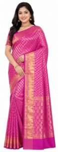 ETHNIC WEAR BANGALORE SILK SAREE (JBS8)