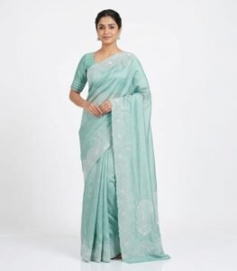 ETHNIC WEAR BANGALORE SILK SAREE (JBS222)