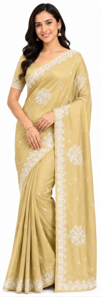ETHNIC WEAR BANGALORE SILK SAREE (JBS220)