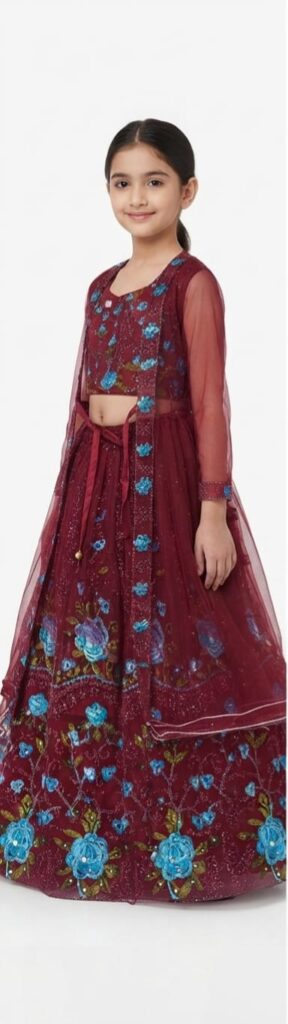 KIDS GIRLS LEHENGA(JKDLG3) LEHENGA PREMIUM QUALITY
