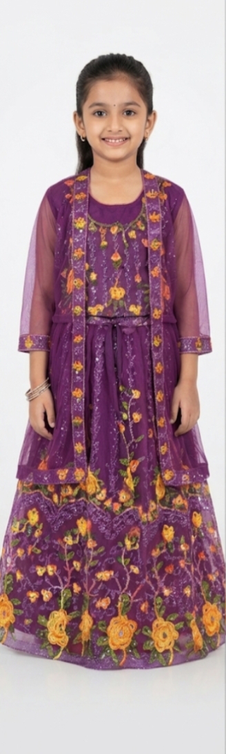KIDS LEHENGA (JKDLG5)GIRLS LEHENGA