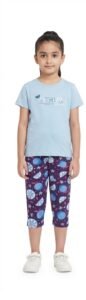 GIRLS FULL PANT SET (JAGFPS3) GIRLS FULL PANT SET COMFORTABLE FABRIC