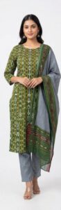 ELEGANT ETHNIC SMBL  KURTI SET SOFT AND COMFORTABLE FABRIC(JKS810)