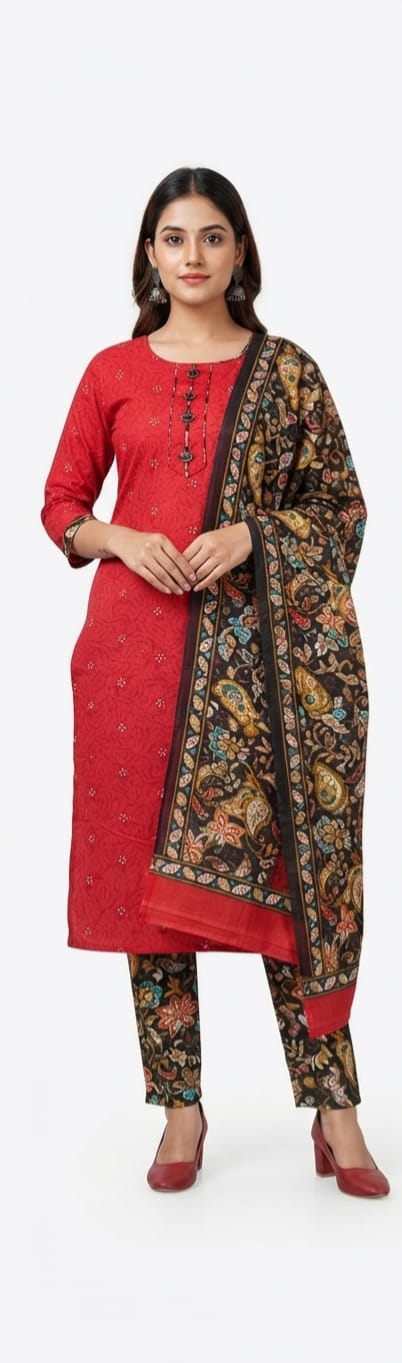 ETHNIC AND TRADITIONAL WEAR KURTI SET (JKS224)