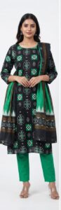 ELEGANTETHNIC WEAR KURTI SET(JKS812)
