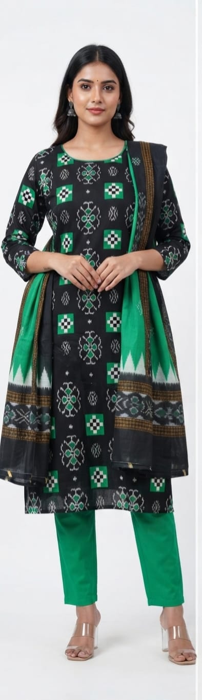 ELEGANTETHNIC WEAR KURTI SET(JKS812)