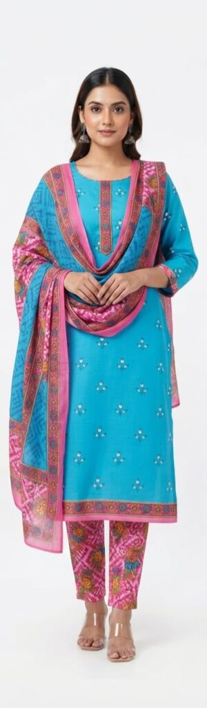 ETHNIC KURTI SET FOR WOMEN'S(JKS217)