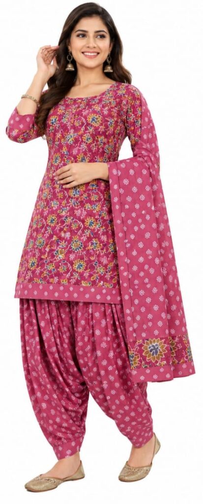 PATIYALA SET ETHNIC WEAR SOFT AND COMFORTABLE FABRIC (JPTLASET10)