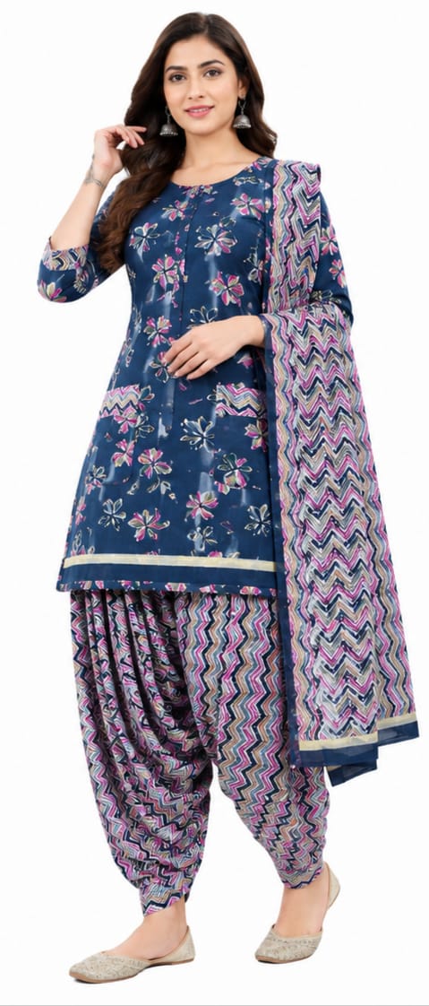 PATIYALA SET SOFT AND COMFORTABLE FABRIC (JPTLASET15)