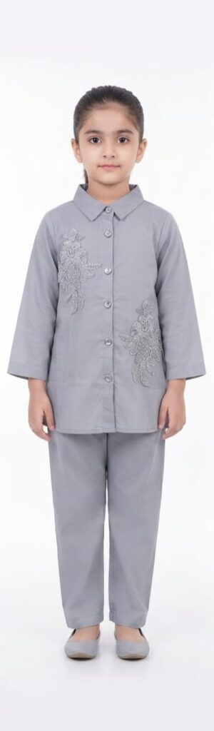 TRADITIONAL ETHNIC WEAR KIDS KURTI SET (JKDSKS34)