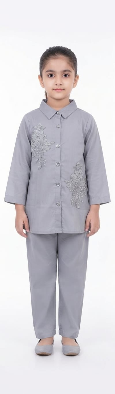 TRADITIONAL ETHNIC WEAR KIDS KURTI SET (JKDSKS34)