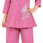 KIDS KURTI SET ETHNIC WEAR SOFT AND COMFORTABLE  FABRIC(JKDSKS87)