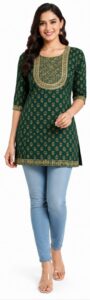 STYLISH COMFORT WEAR ONLY KURTI (JK121)