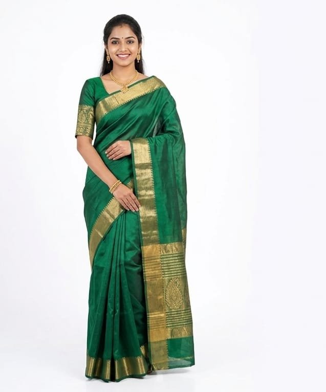 BANGALORE SILK SAREE TRADITONAL THNIC WEAR (JBS11)